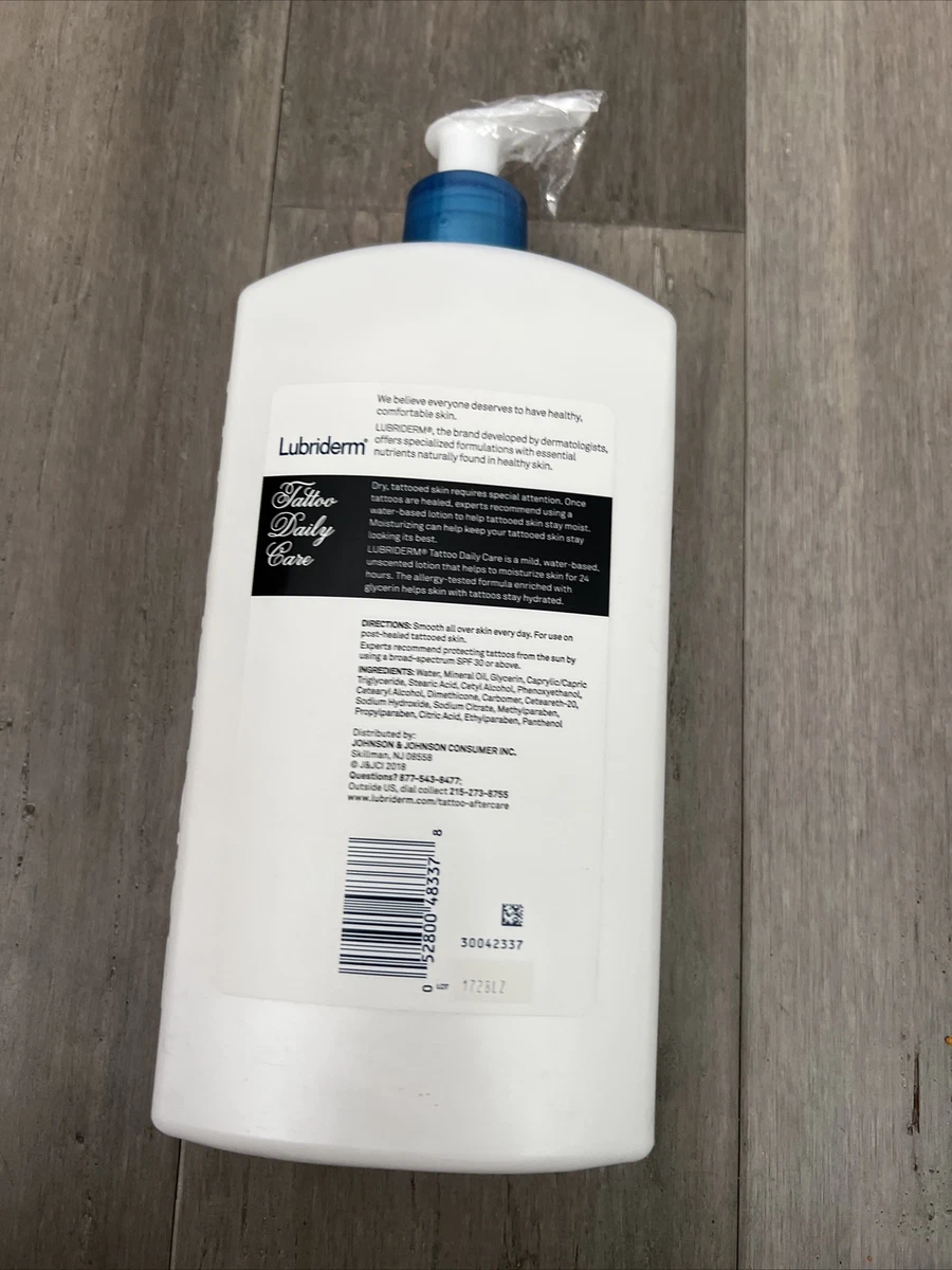 Lubriderm for tattoos deals