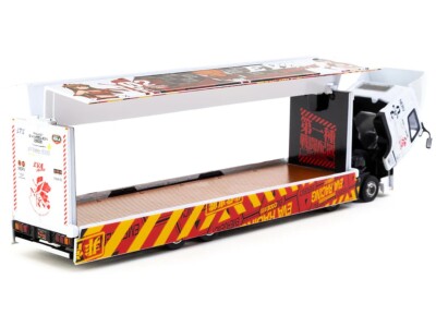 廃盤　絶版 TAIYO製　雲龍ART TRUCK Vol.1 Tarmac Works Mitsubishi Fuso Truck W/Transporter EVA Racing 1/64