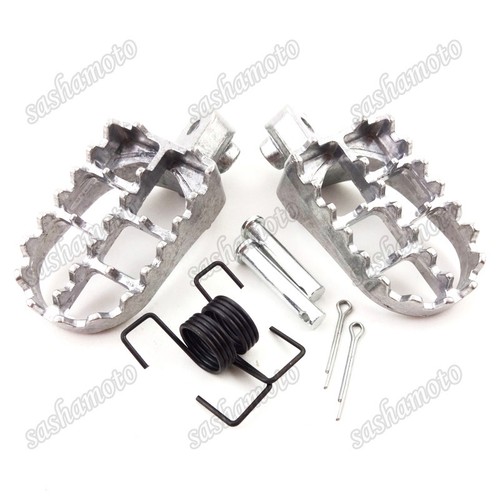 Pit Dirt Motor Bike Footrest Footpegs Foot Pegs Rest For Yamaha TW200