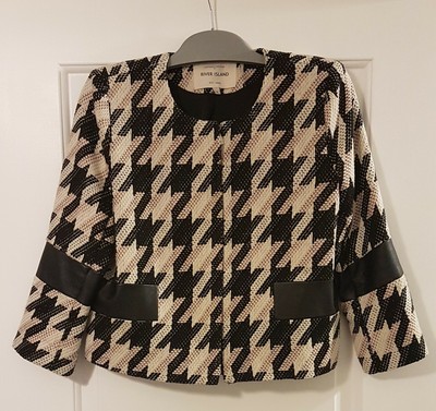 river island dogtooth jacket