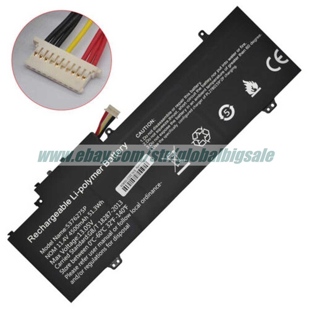 Batteria Originale 11,4V 5200mAh Per Gateway GWTN156-4BL/5BK/4PR - Ricambio Compatibile, Autonomia Prolungata