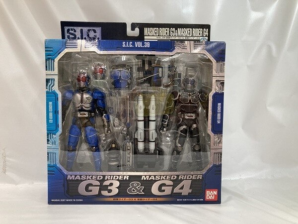S.I.C　MASKED RIDER G3 & G4 フィギュア 【未開封】 S.I.C. Vol.39 Kamen Rider G3 & Kamen Rider G4 | eBay