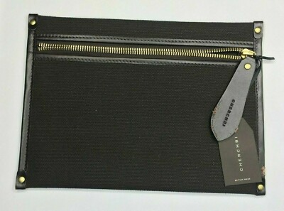 CHERCHBI - DOCKET POUCH HERDWICK WOOL TWEED - Leicht beschädigt! (UR)