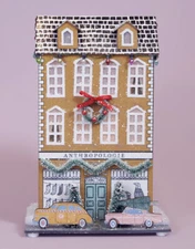 Anthropologie George & Viv Light-Up Holiday Village Store Emily Taylor New