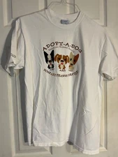 Crazy Shirts Hawaiian Humane Society Adopt a Dog Arf Friends Forever T Shirt Med