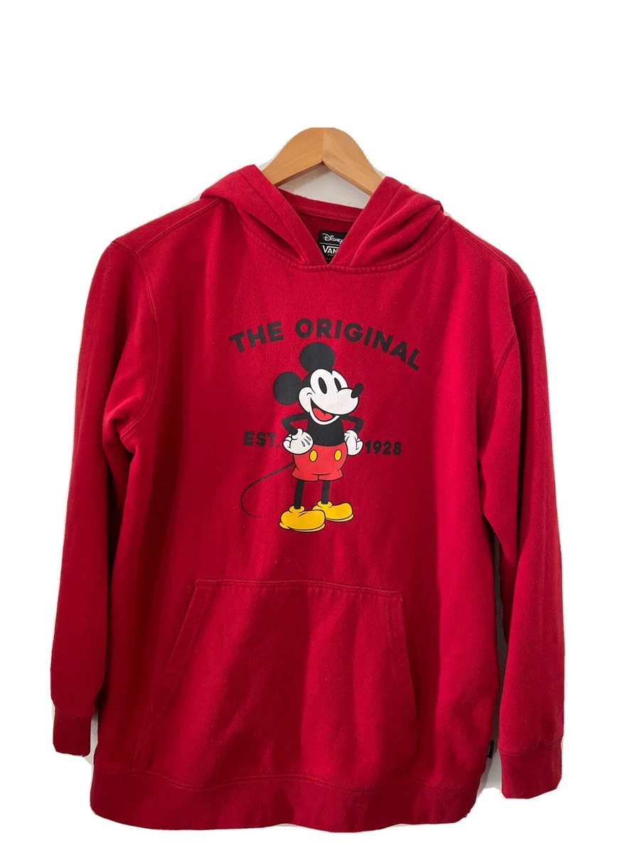 Louis Mickey Red Hoodie