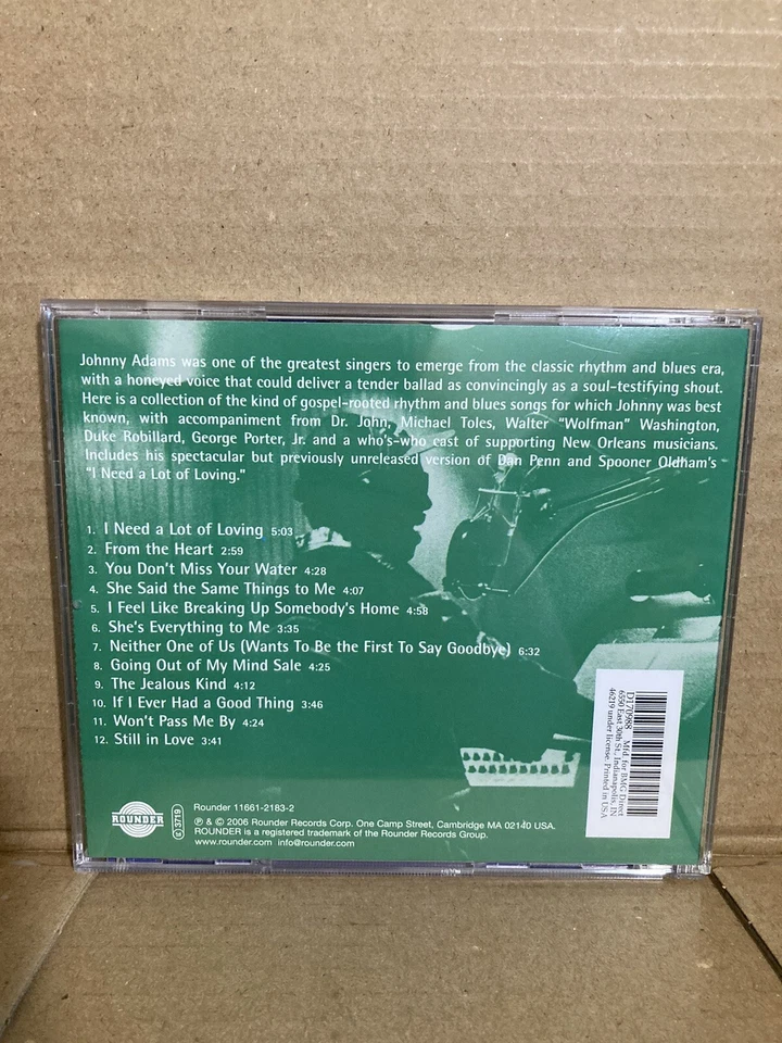 The Great Johnny Adams R&B Album CD 2006 Rounder Records  - Imagem 2 de 2