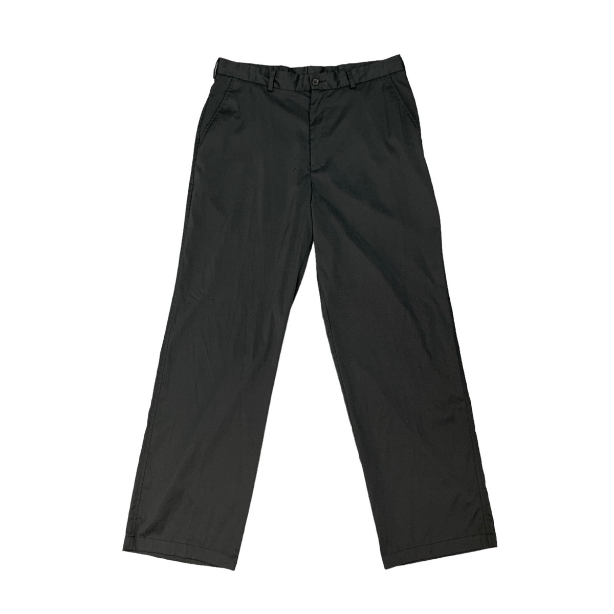 Pebble Beach Golf Pants Mens 32 Black Straight Leg Stretch