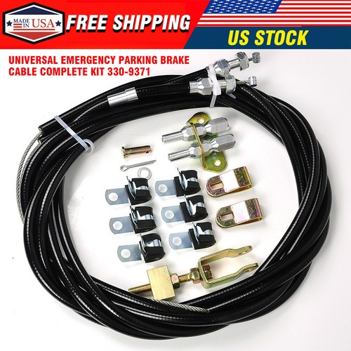 3309371 New Rear Universal Parking Emergency Brake EBrake Cable Kit