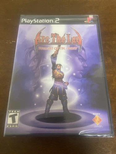 Arc the Lad: Twilight of the Spirits (Sony PlayStation 2, 2003) Brand New!