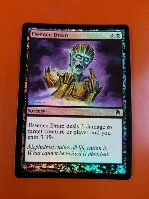 1x Essence Drain FOIL Darksteel MTG Magic Cards EBay