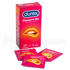 DUREX Pleasure Me Préservatifs Ribs&Dots Texturé À Points Boîte De 10 Pièces