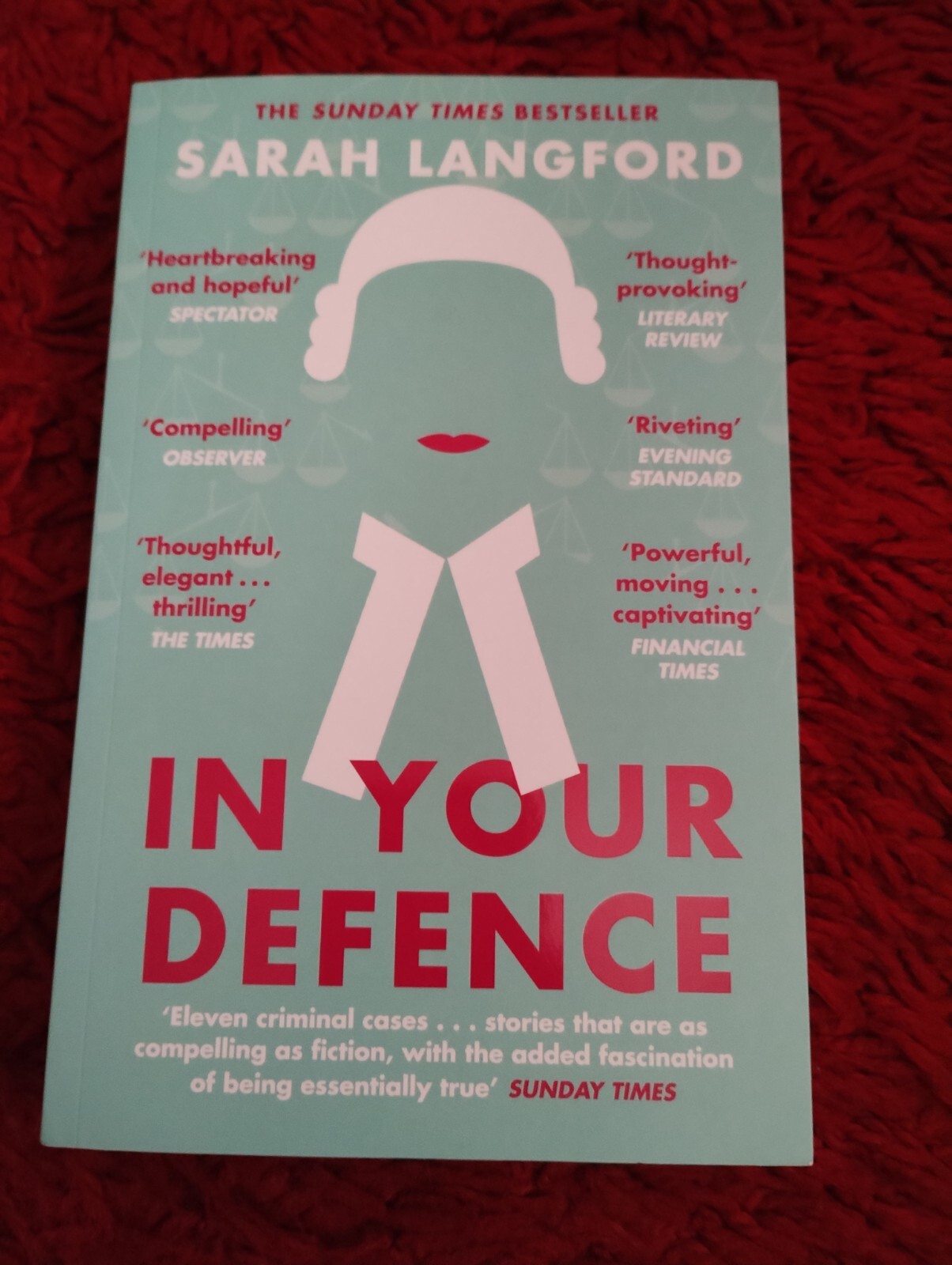 IN YOUR DEFENCE by Sarah Langford - Paperback Book **NEW**