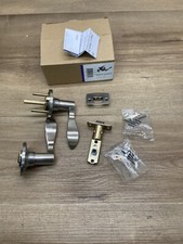 Miseno MLK3011SN Torry Wave Privacy Door Lever Set - Satin Nickel READ
