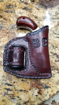 Pocket Holster for NAA conversion models with extra cylinder holder. 