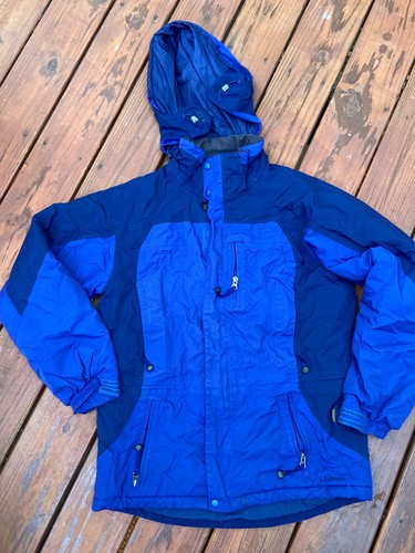 Vtg LL Bean Jacket Parka Small Hideaway 