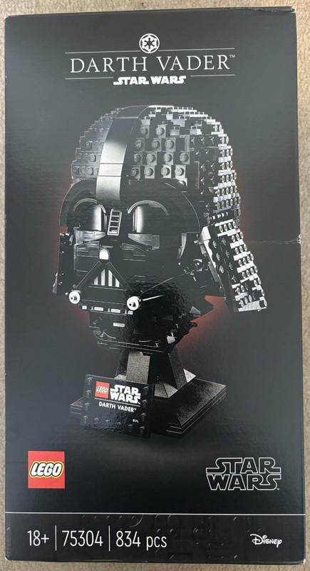 Lego Star Wars 75304 Darth Vader Collectible Helmet - NEW/SEALED - *Retired Set*