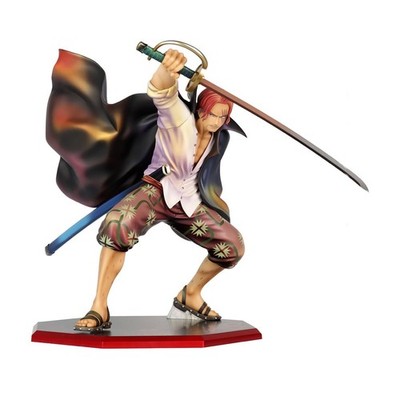 PortraitOfPirates One Piece Playback Memories Red Haired Shanks Figure MegaHouse