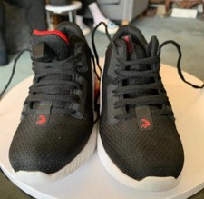 SHAQ Analog Basketball Trainers Size 4 Uk Black Red Eu 36.5 Sneakers Shoes