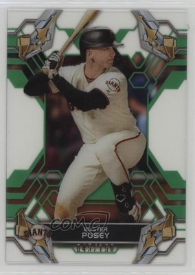 2019 Topps High Tek Green 45/150 Buster Posey #106 o7m