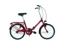 BICI PIEGHEVOLE COPPI FOLDING 20 1V ROSSA