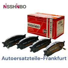 NISSHINBO Bremsbeläge Vorne für KIA RIO I Schrägheck DC Stufenheck SHUMA CARENS