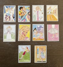 Lot A 10ct 1989 Barbie Panini Italy Album Sticker Trading Card Lot