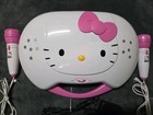 Hello Kitty KT2003B 2012 Karaoke Portable Cd Player 2 Microphones , Power Cord  — photo 2