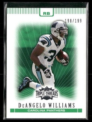 2007 Topps Triple Threads #50 DeAngelo Williams Emerald #/199