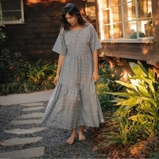 Christy Dawn Theo Dress in Cerulean Anenome Field Size Medium M