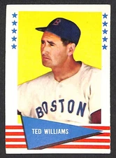 1961 Fleer #152 Ted Williams - G-VG pen mark on back