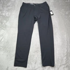 Under Armor Drive Pants Mens 34x30 Black Golf Slim Tapered Performance New Nwt