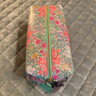 William Morris At Home Golden Lily Large Wash Bag Cosmetic Toiletry Case