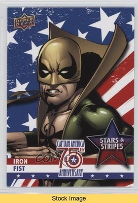 2016 Upper Deck Marvel Captain America 75th Anniversary Iron Fist READ d4e