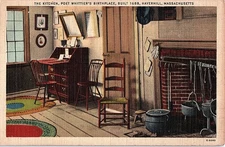 Postcard HISTORICAL SCENE Haverhill Massachusetts MA o/19 AI1925