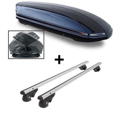Dachbox VDPMAA580L Duo+Alu Relingträger VDP004L für für BMW 3er Touring 94-12
