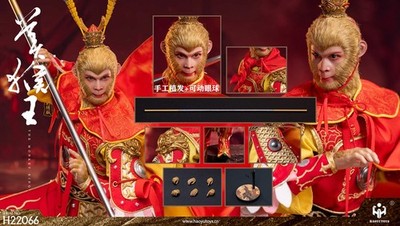 HAOYUTOYS H22066 1/6 Myth Series Monkey King Embroidered Version Action Figure S