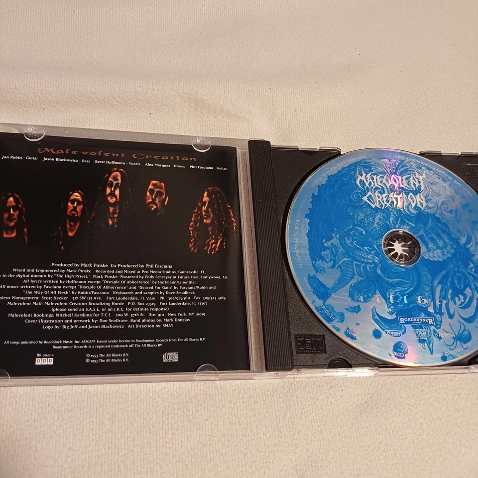 MALEVOLENT CREATION- Stillborn CD Deicide,Vader,Cannibal Corpse,Death,Sinister - Bild 2 von 4