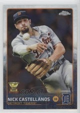 2015 Topps Chrome Nick Castellanos #63 0v7