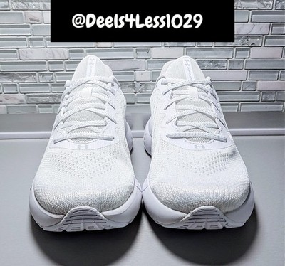 Under Armour HOVR Infinite Running Mens Size 10 White Grey 3027523-103