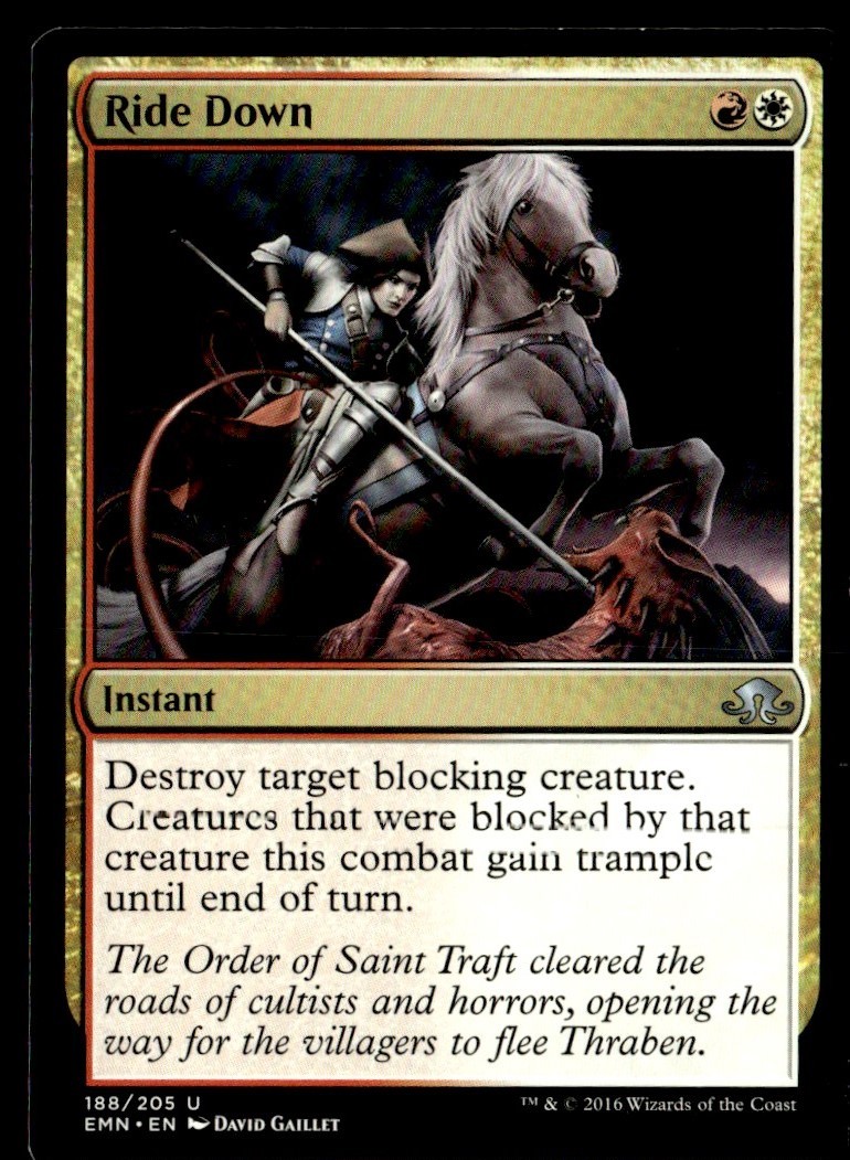 2016 Eldritch Moon Ride Down Expansion/Uncommon #188