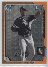 2015 Bowman Chrome Prospects Orange Wave Refractor Andre Wheeler #BCP111 2u3