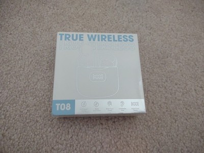 True Wireless Earbuds T08 White