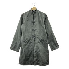 BLACK COMME des GARCONS 2012SS Polyester Dyed China Long Jacket M Used KLDR-0