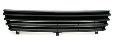 KÜHLERGRILL für VW POLO 6N2 10/99-10/01 GRILL ohne Emblem SCHWARZ ABS CLEAN