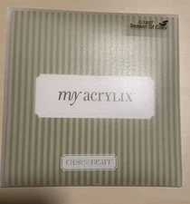 Close To My Heart My Acrylix Stamp Set C1207 “Season Of Color” Birthday, Shapes.