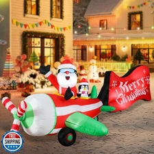 MUMTOP Christmas Inflatable Outdoor Decoration - 10FT Inflatable 