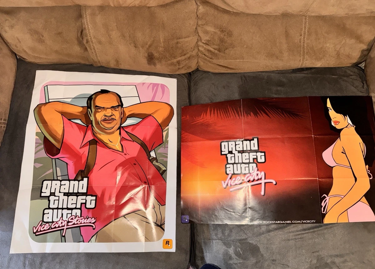 grand theft auto vice city poster products for sale | eBay