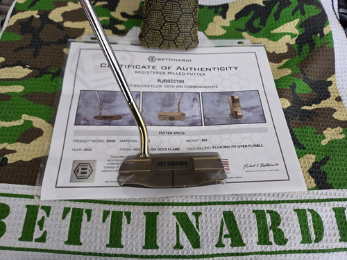 Rare Bettinardi SS28 Welded Flow 100th Win Commemorative LMT Putter 35"⛳⛳⛳NOS