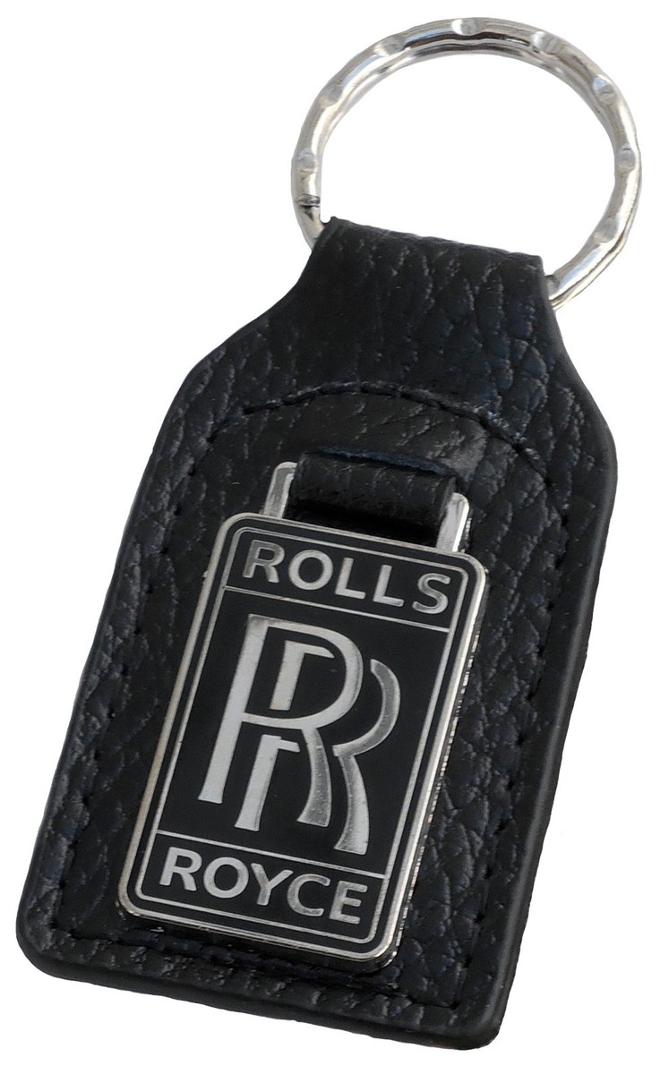 Rolls Royce leather key ring / fob | eBay